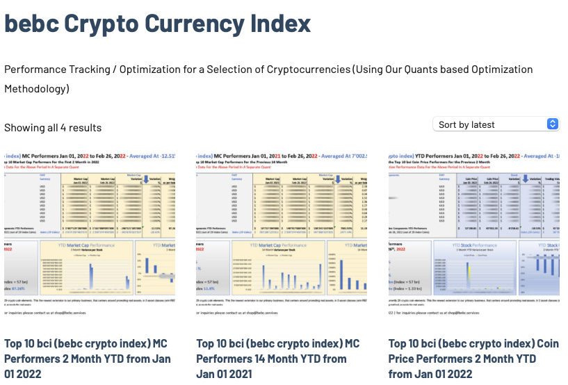 bci bebc crypto index