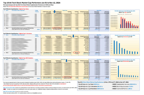 Top 10 bti Tech Stock MC performers YTD Nov 12 2024_M